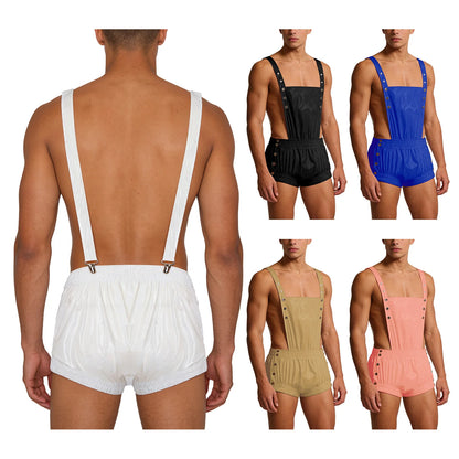 Mens Tear Away Backless, Nightclub Party Jumpsuit
