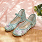 Women Casual Zapatos Vintage Cloth Single Shoes