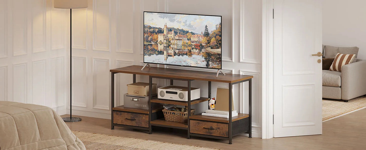 Wooden Tv Stand For Up To 75 Inch TV
