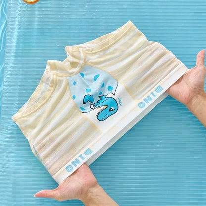 4PCS Cool Boys Cute Print Underwear