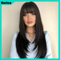 Varlea Short Bob Human Hair Wigs Full Straight