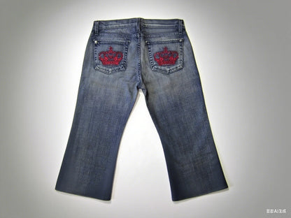 Vintage South Pole Black Denim Jeans Men's