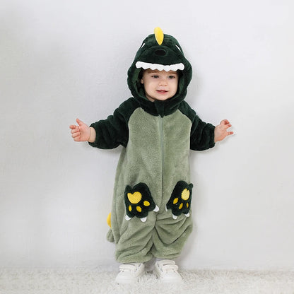 Boy/Girl Onesie Dinosaur Cosplay Hooded jumpsuits