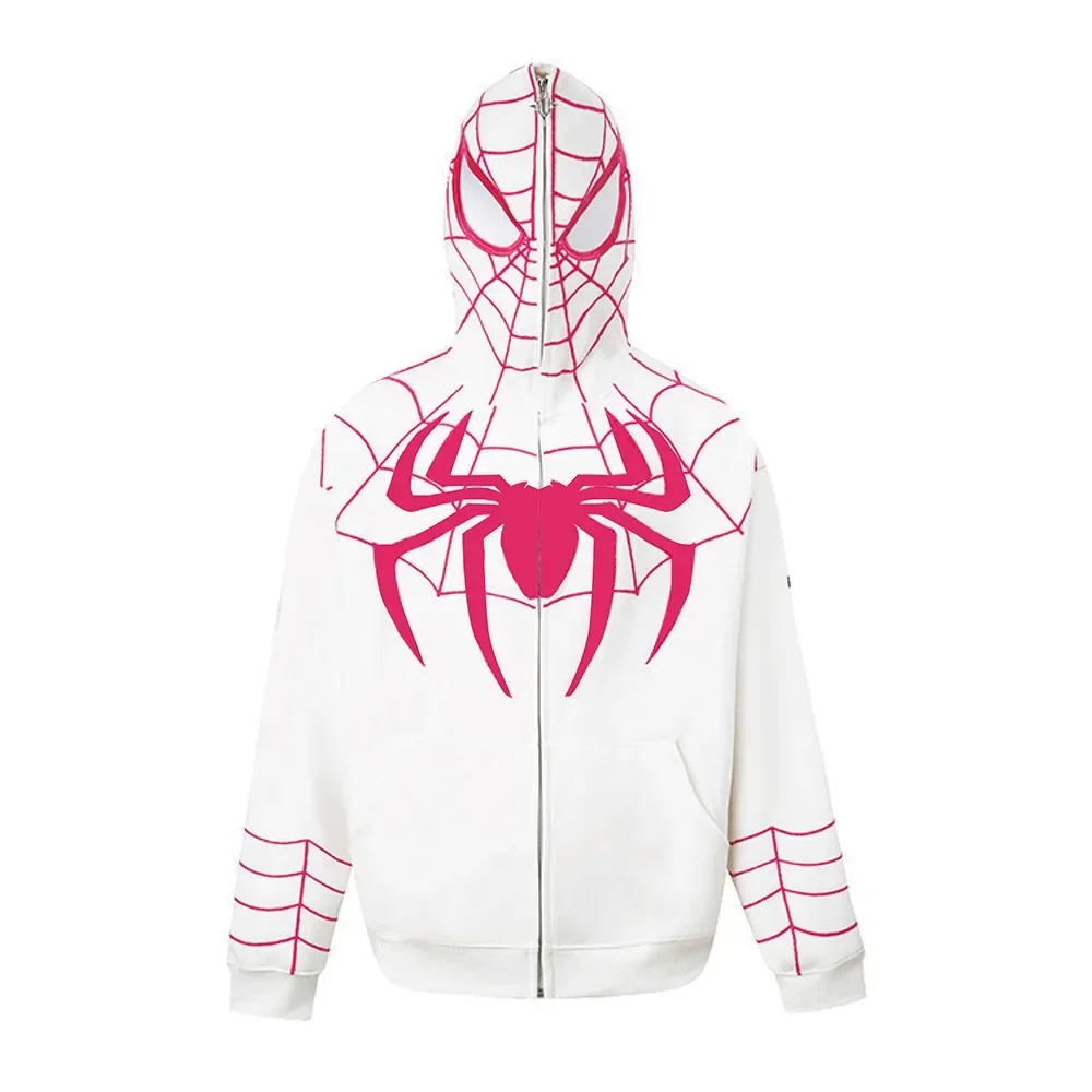 Mens/Womens Spiderman Jacket Zip Up Hoodies