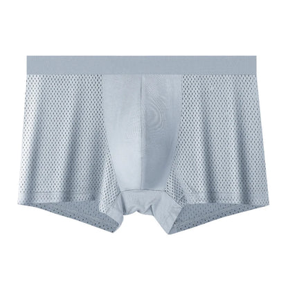 4pcs Mesh Bamboo Fiber Men's Boxerr XXXXL Large Size