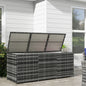 Outsunny Storage Box W/ Pneumatic Bar Lift