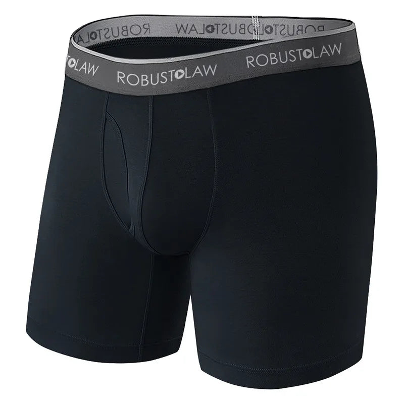 2 Pk Men's Boxer Briefs Ball Pouch Support Underwear