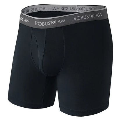 2 Pk Men's Boxer Briefs Ball Pouch Support Underwear