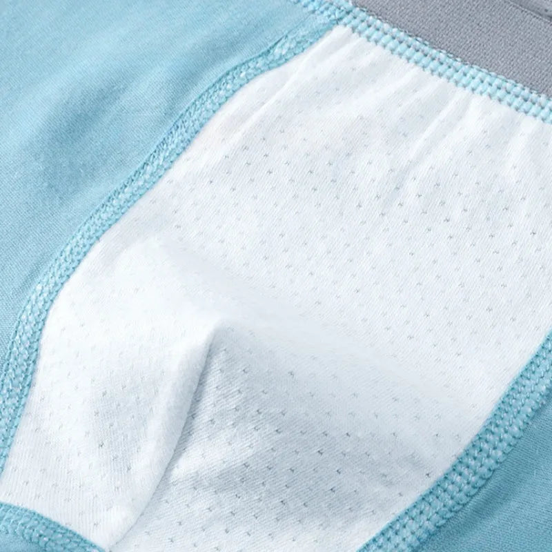 4PCS Boys Cotton Antibacterial Breathable Comfort Underwear