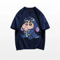 Shin Chan Cartoon Character Women's Fashion T-shirt