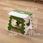 Thickened Mini Plastic Folding Stool Portable