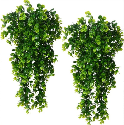 2pcs Artificial Vines UV-Resistant Protection Hanging Fake Plant