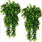 2pcs Artificial Vines UV-Resistant Protection Hanging Fake Plant
