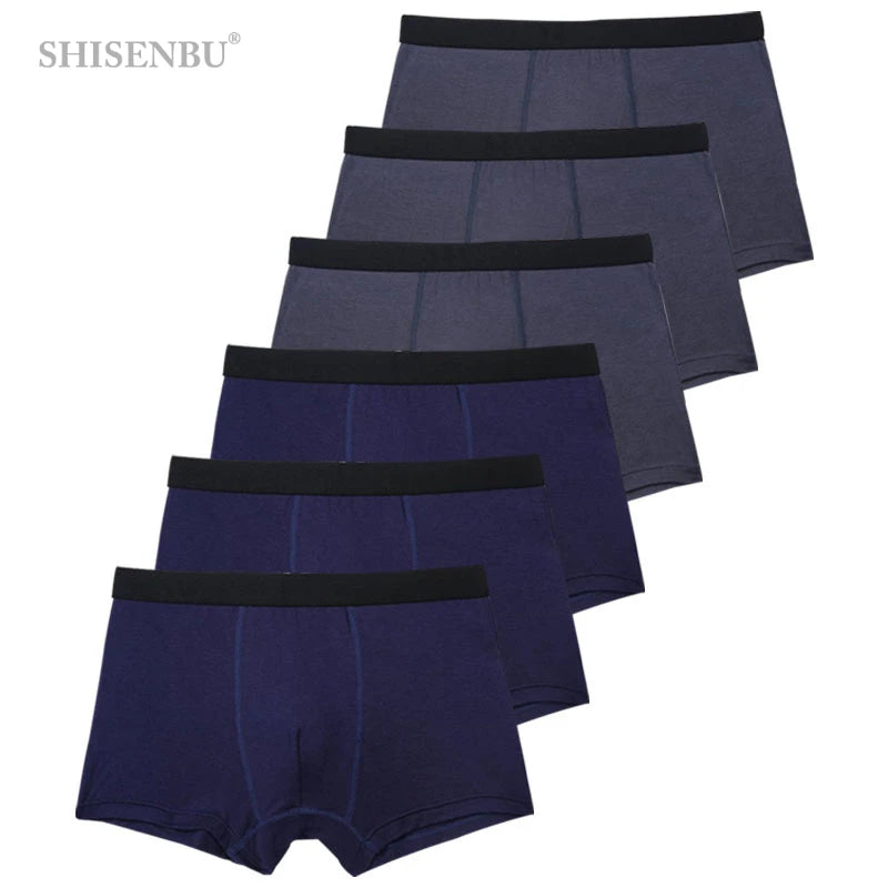 6pc Sexy  Boxer Men Breathable Underwear