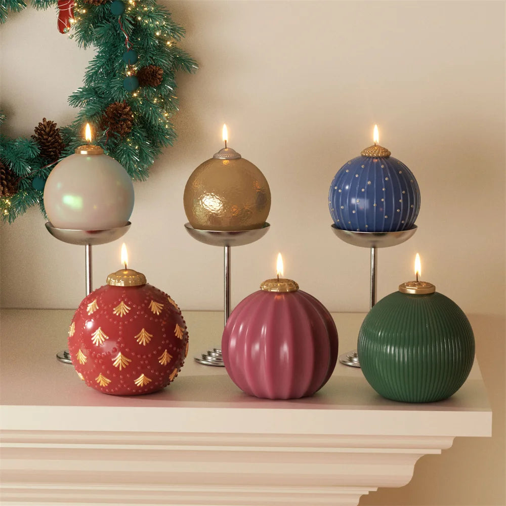 Christmas  Silicone Scented Candle  Home Decoration