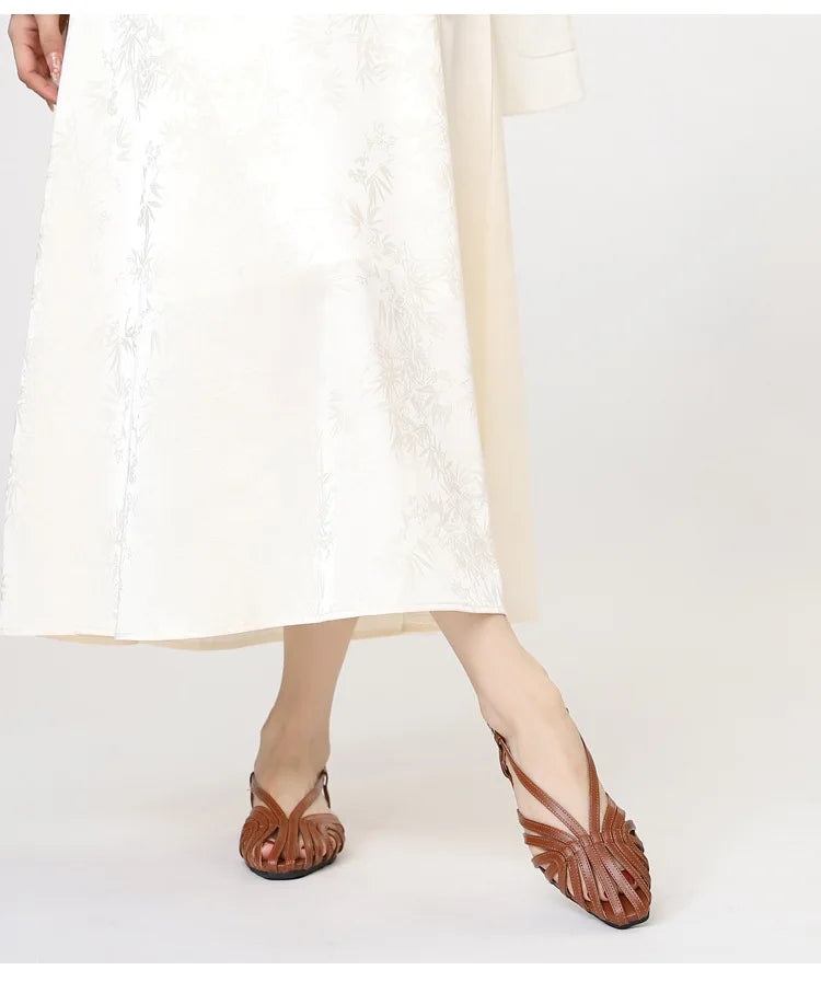 Flat Sandals Large Size Designer Shoes Summer