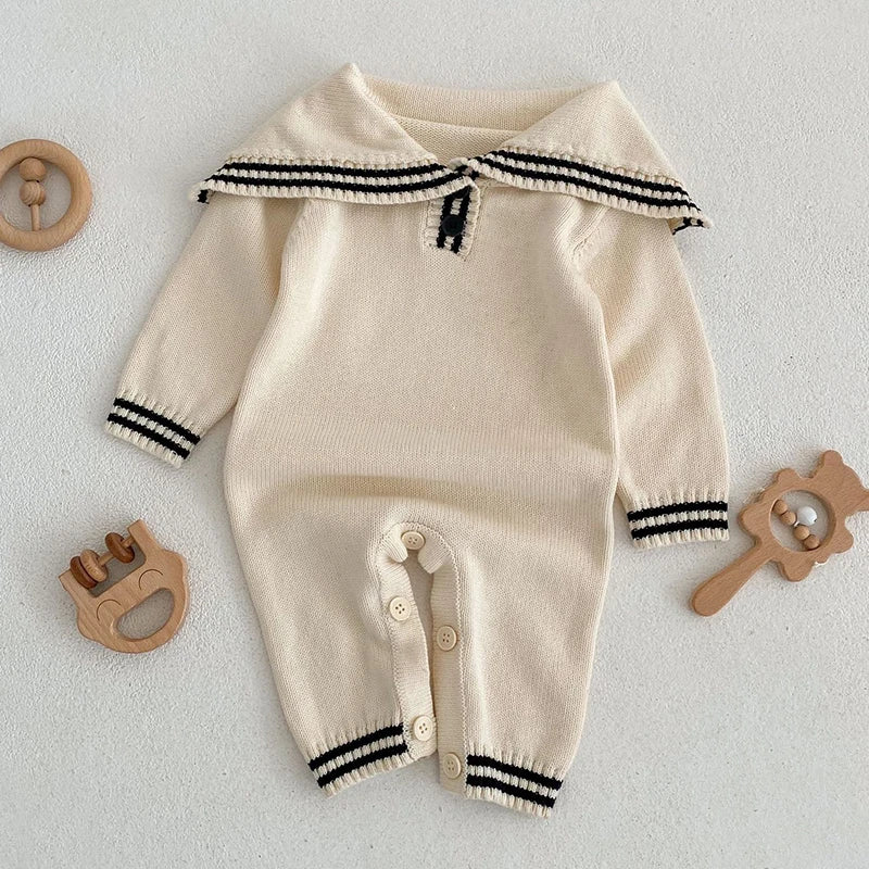 3 Pcs Newborn Baby Girls/Boys Sleeveless Knit Rompers