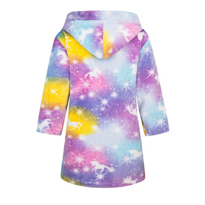 Boys/Girls Winter Colorful Bathrobe Sleepwear Loungewear