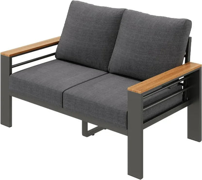 Outdoor Sectional with Coffee Table, Patio Sets