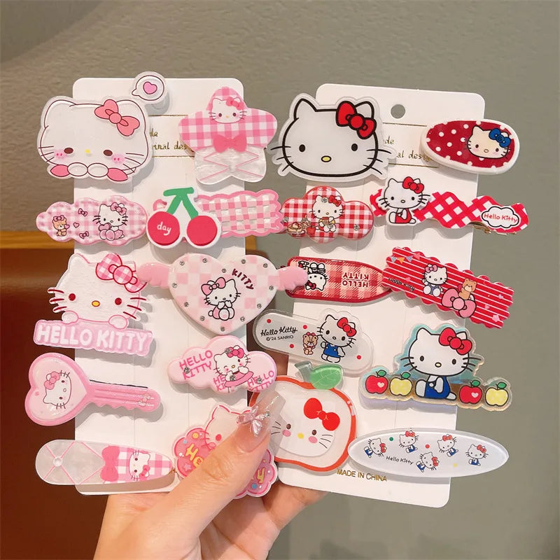 10pcs HelloKitty Cute Headwear for Girls