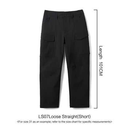 Loose Straight Water Repellent Softshell Hiking Trouser