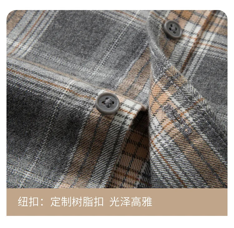 Men's, Plaid Casual Jacket, Anti-Wrinkle, Multi-Color