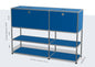 Metal Storage Display Cabinet Living Room Furniture