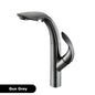 Luxury brass gold touch switch kitchen faucet