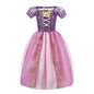 Girls Elsa Anna Dress Princess Carnival Jasmine Rapunzel