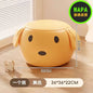 Puppy Stool Round Faux Leather Stool