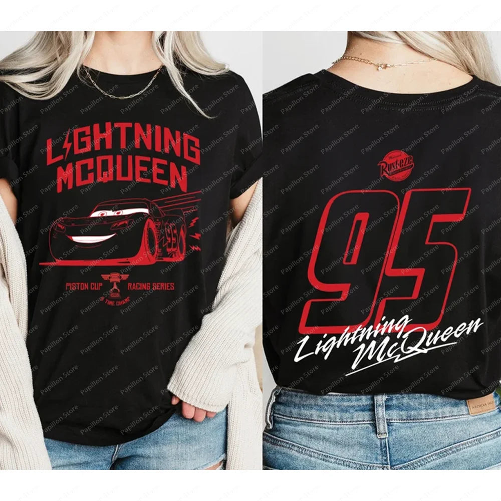 Lightning Mcqueen Shirt Piston Cup Champion Tee