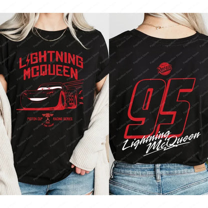 Lightning Mcqueen Shirt Piston Cup Champion Tee