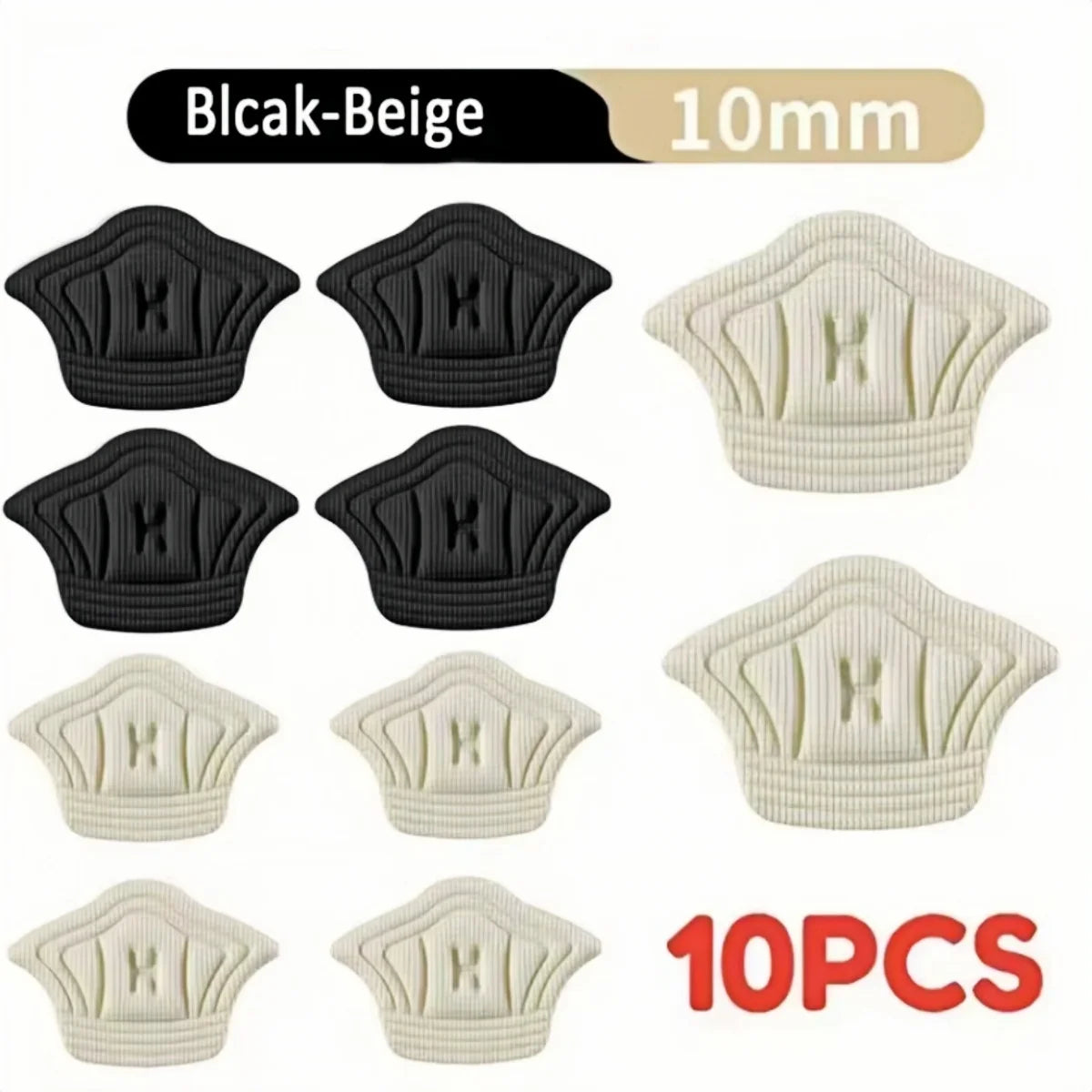 5Pairs Insoles For Shoes Patch Heel Pads Adjustable