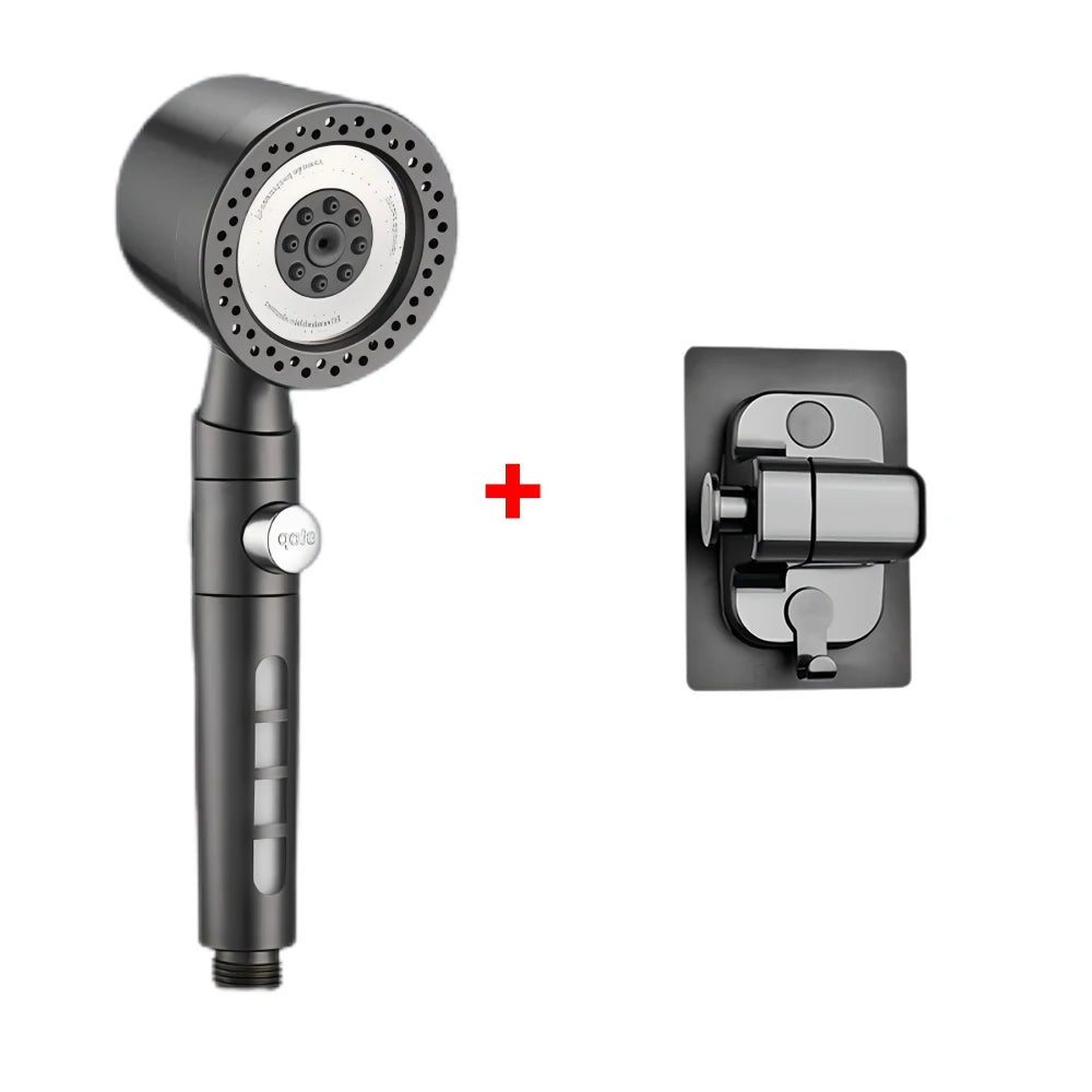 5 Modes Spray Water Shower Head Handheld Spa