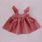 Baby Girls Linen Cotton Princess Dress
