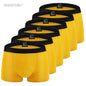 6pc Sexy  Boxer Men Breathable Underwear