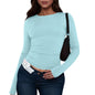 Sexy Cropped Womens Casual Skinny Slim T Shirts