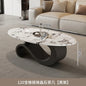 Retro Coffee Table Beauty Luxury Oval Classic