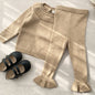 Boys/Girls Baby Knit Sweater Cardigan + Shorts