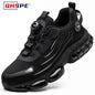 Safety Shoes Men Anti-smash Anti-puncture Work Shoes