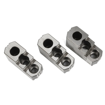 3 Pcs 8'' Hard Jaws For Kitagawa Lathe Chuck