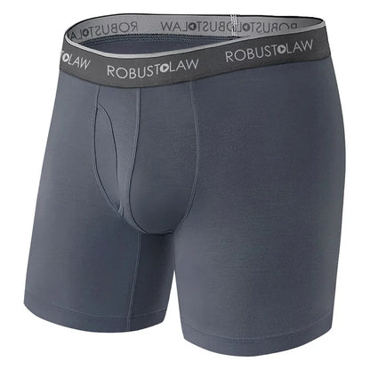 2 Pk Men's Boxer Briefs Ball Pouch Support Underwear