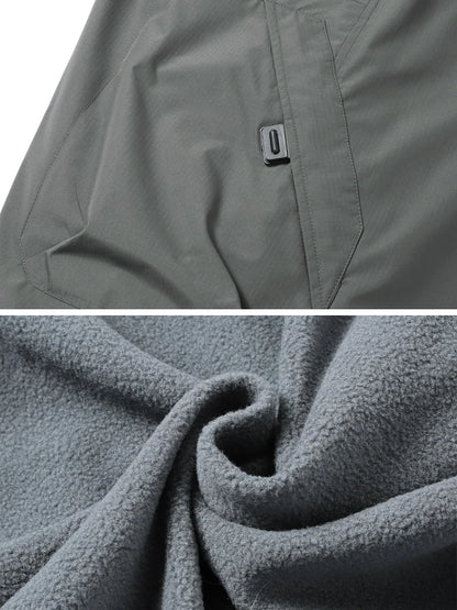 Men's Winter Fleece Warm Pants Outdoor Waterproof