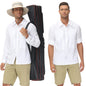 Men's UPF 50+ Casual Long Sleeve Fishing Shirts