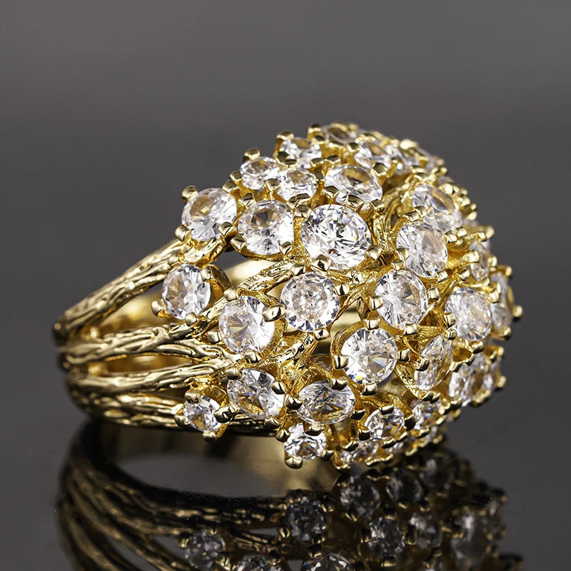 Luxury Gold Color Wedding Band Accessories