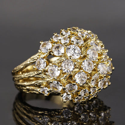 Luxury Gold Color Wedding Band Accessories