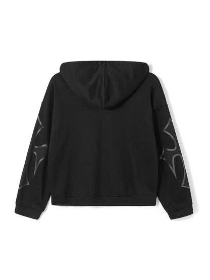 Women s Casual Fall Hood Sweatshirt Cross Letter