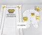 5 Pcs Girl/Boy Hospital Exit Newborn Bling Outfits
