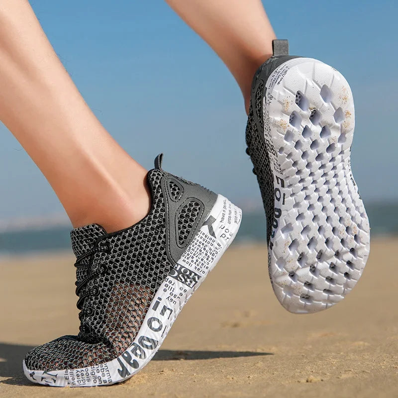 Mens Casual Shoes Aqua Shoes Air Mesh