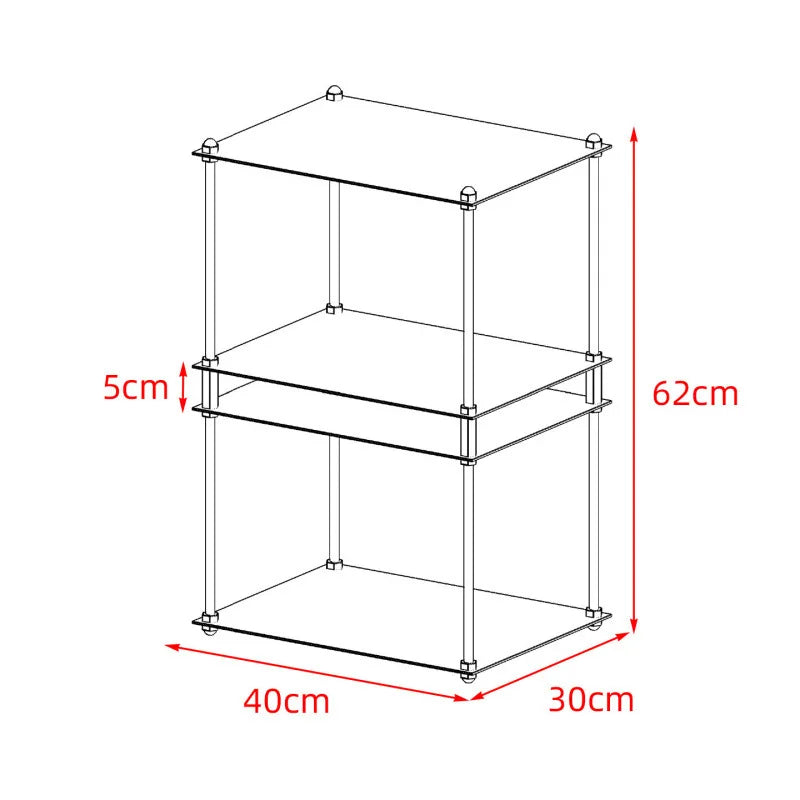 Stainless Steel Coffee Tables Decor Display Stand